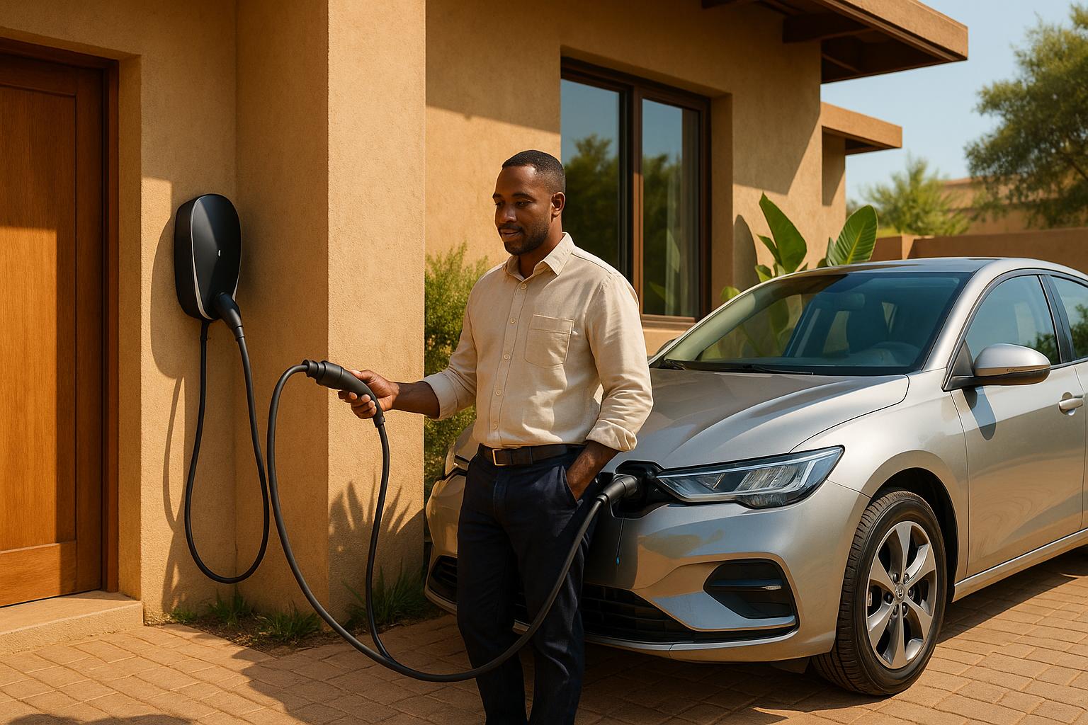 How to Charge Your Electric Car at Home in Africa