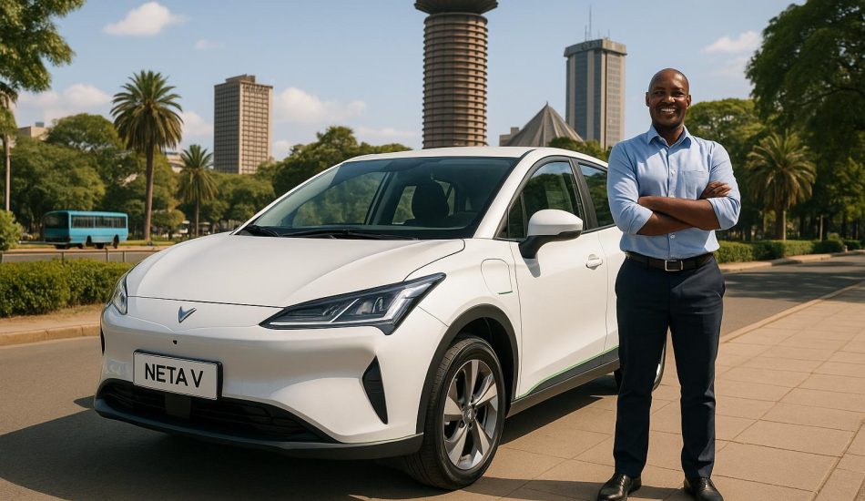 MojaEV rolls out NETA V electric cars in Nairobi