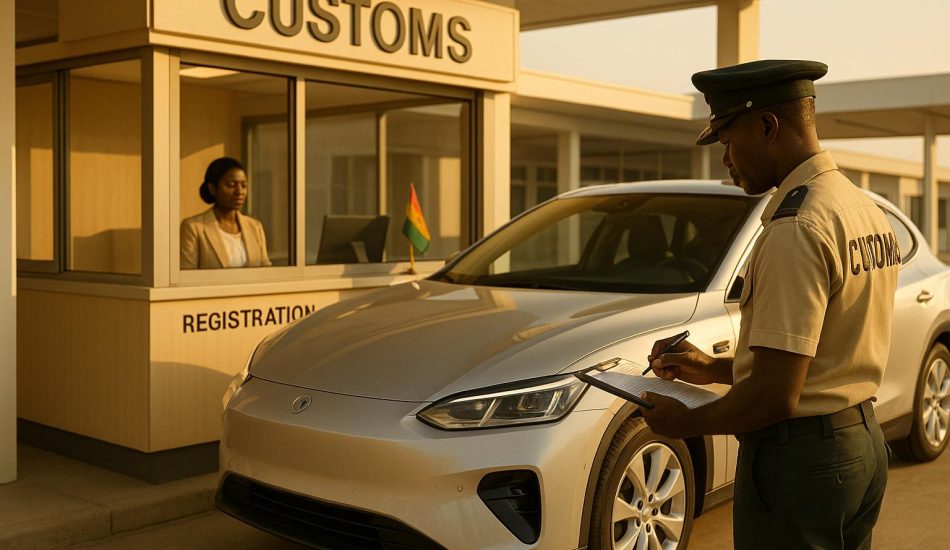 Ghana EV Import Guide 2025: Tariffs, Registration & Customs Clearance