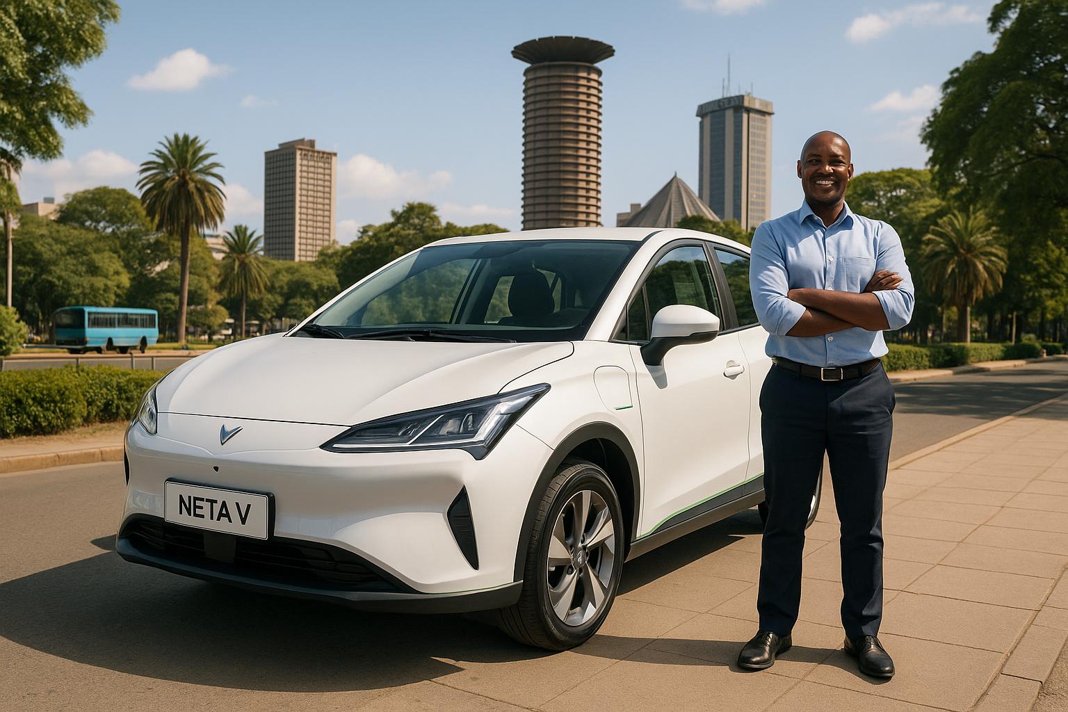 MojaEV rolls out NETA V electric cars in Nairobi