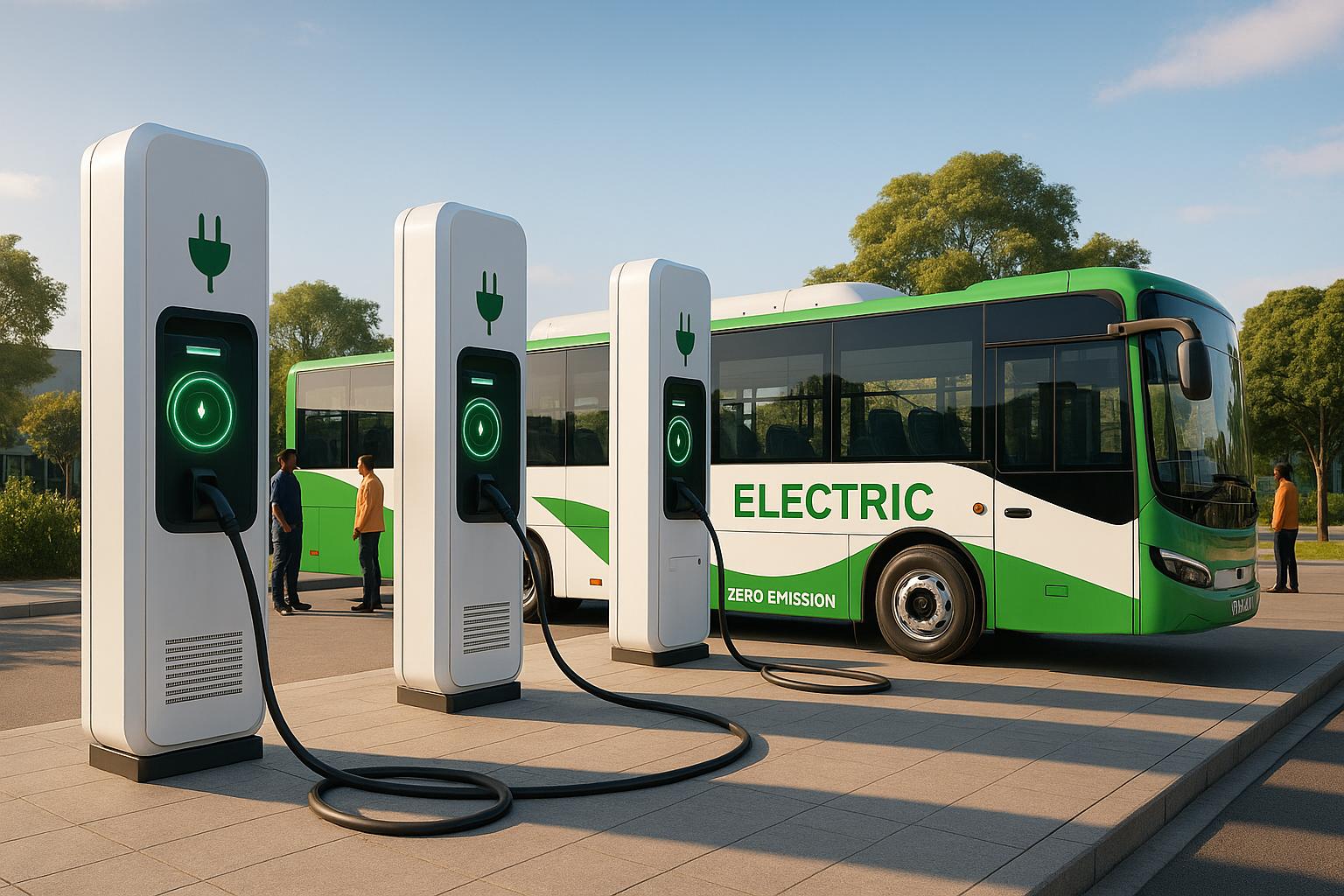 BasiGo plans 16 electric bus chargers in Nairobi