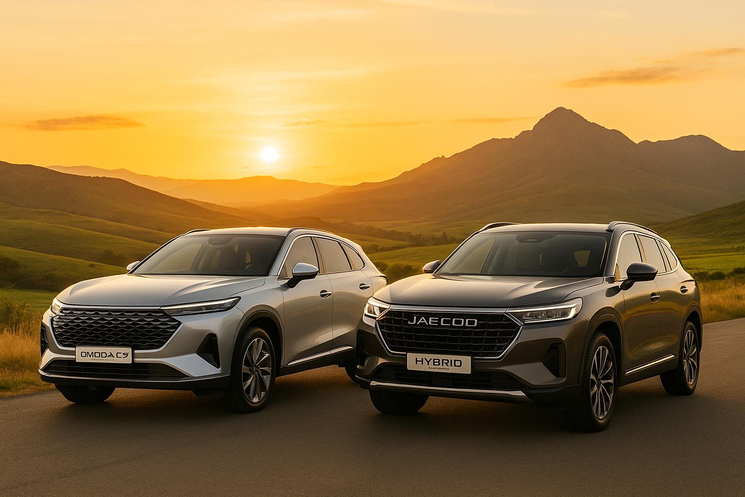Chery brings Omoda C9 and Jaecoo J7 hybrids to South Africa