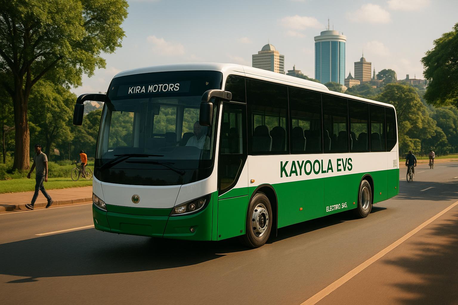 Uganda’s Kiira Motors unveils Kayoola EVS buses for Kampala