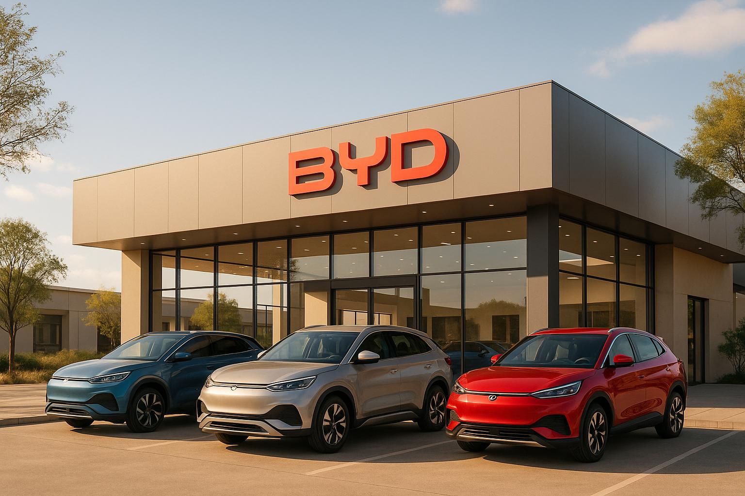 BYD to nearly triple dealers in South Africa by 2026