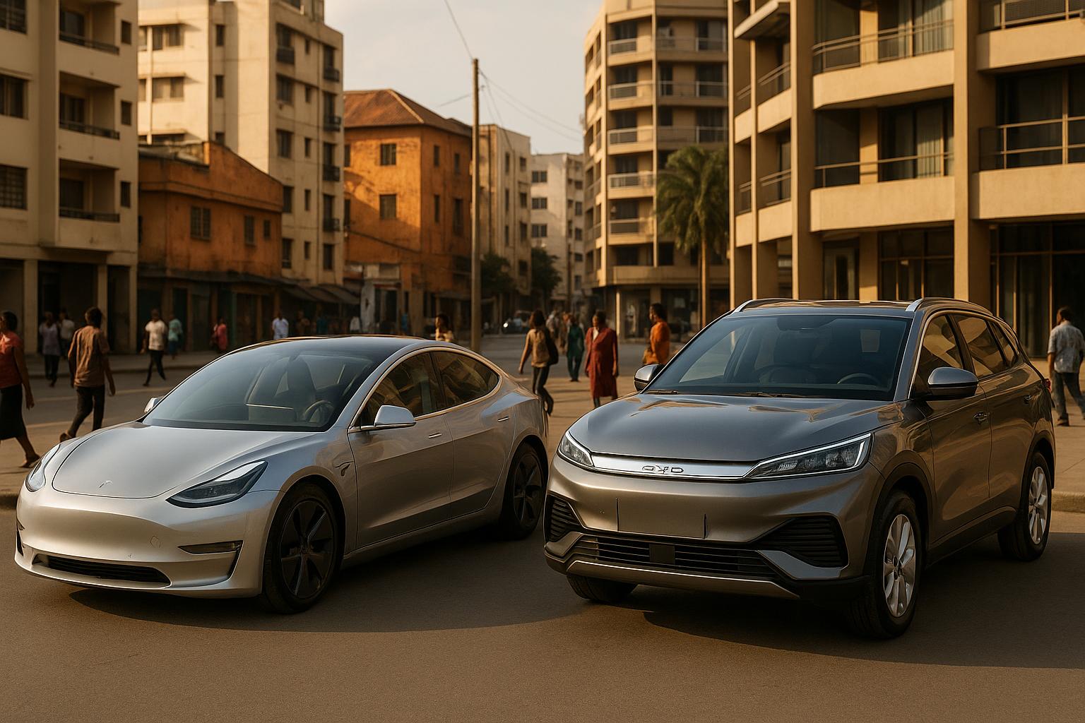 Tesla vs. BYD: Brand Perception in Africa