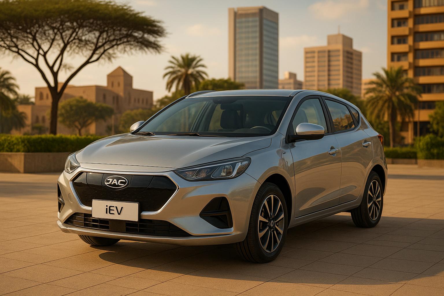 Buy a JAC iEV or e-JS Series EV in Africa with EV24.africa