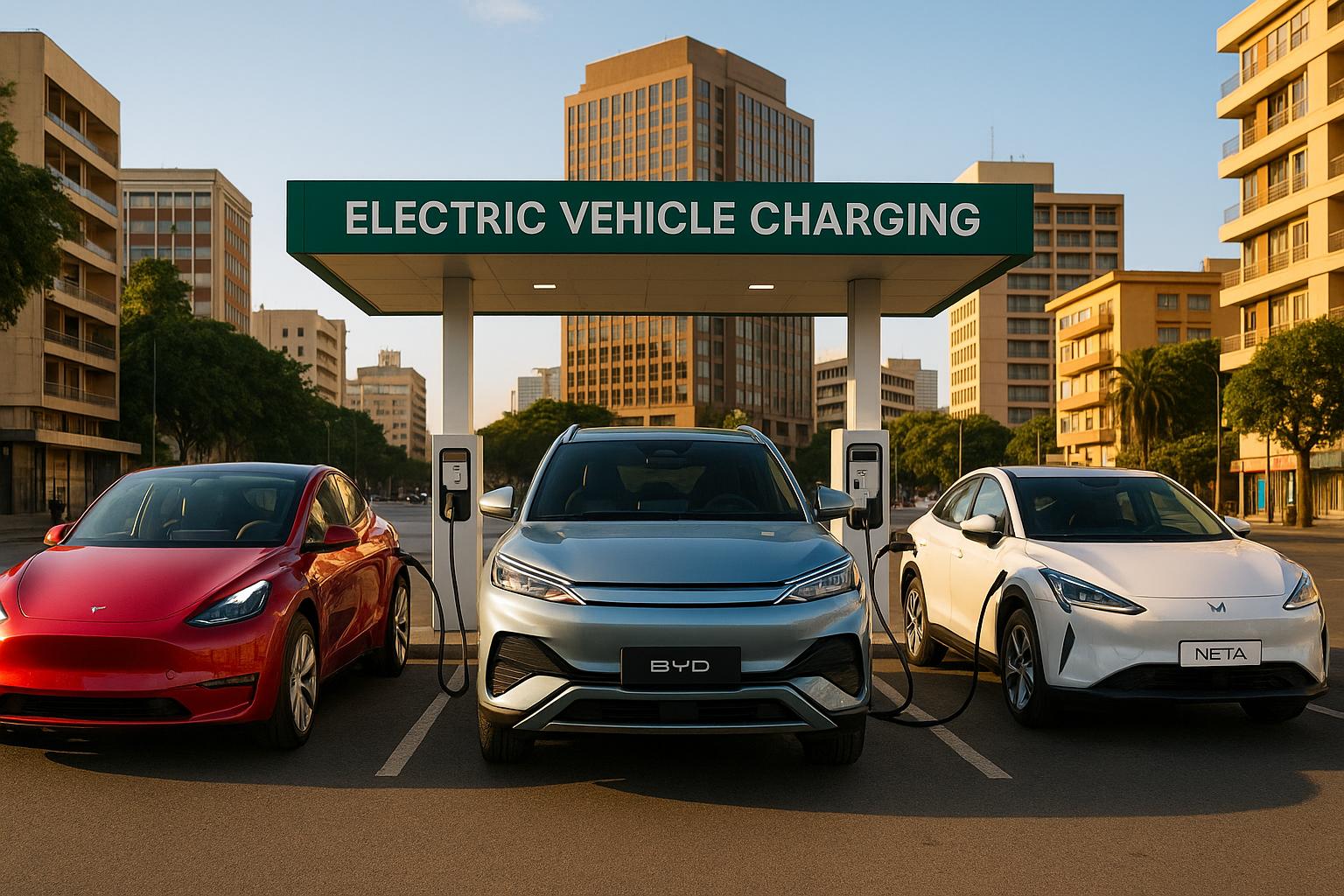Top Electric Car Brands in Africa 2025: BYD, Tesla, Neta & More