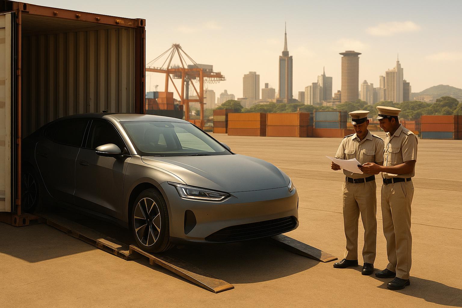 How to Import Electric Cars to Kenya in 2025 – Rules, Taxes & Documents