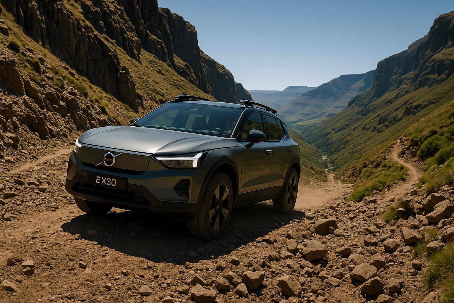 Volvo EX30 Cross Country becomes first EV to conquer South Africa’s legendary Sani Pass