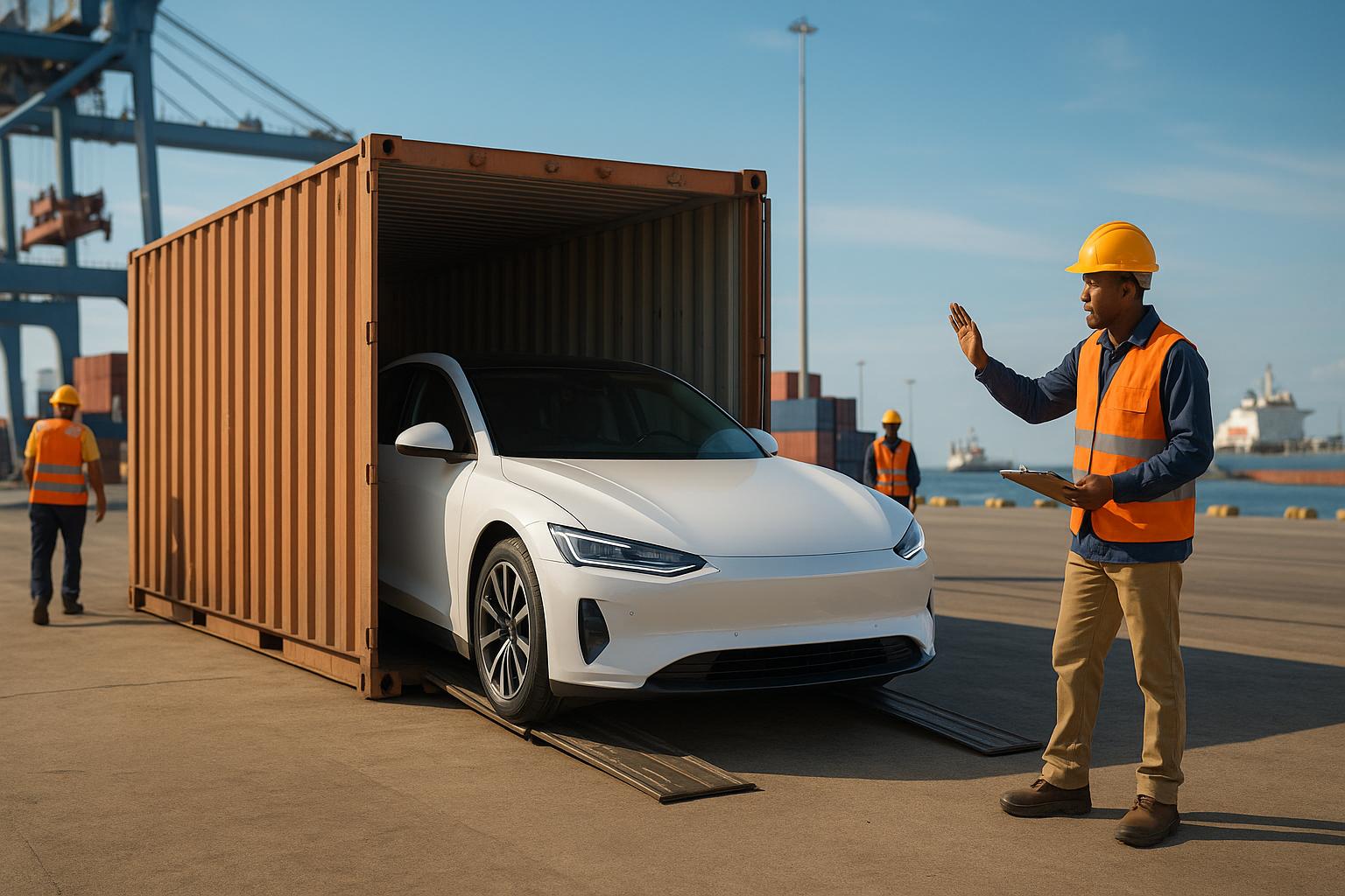 How to Import an Electric Car to Cameroon in 2025? Step-by-Step in 7 Stages