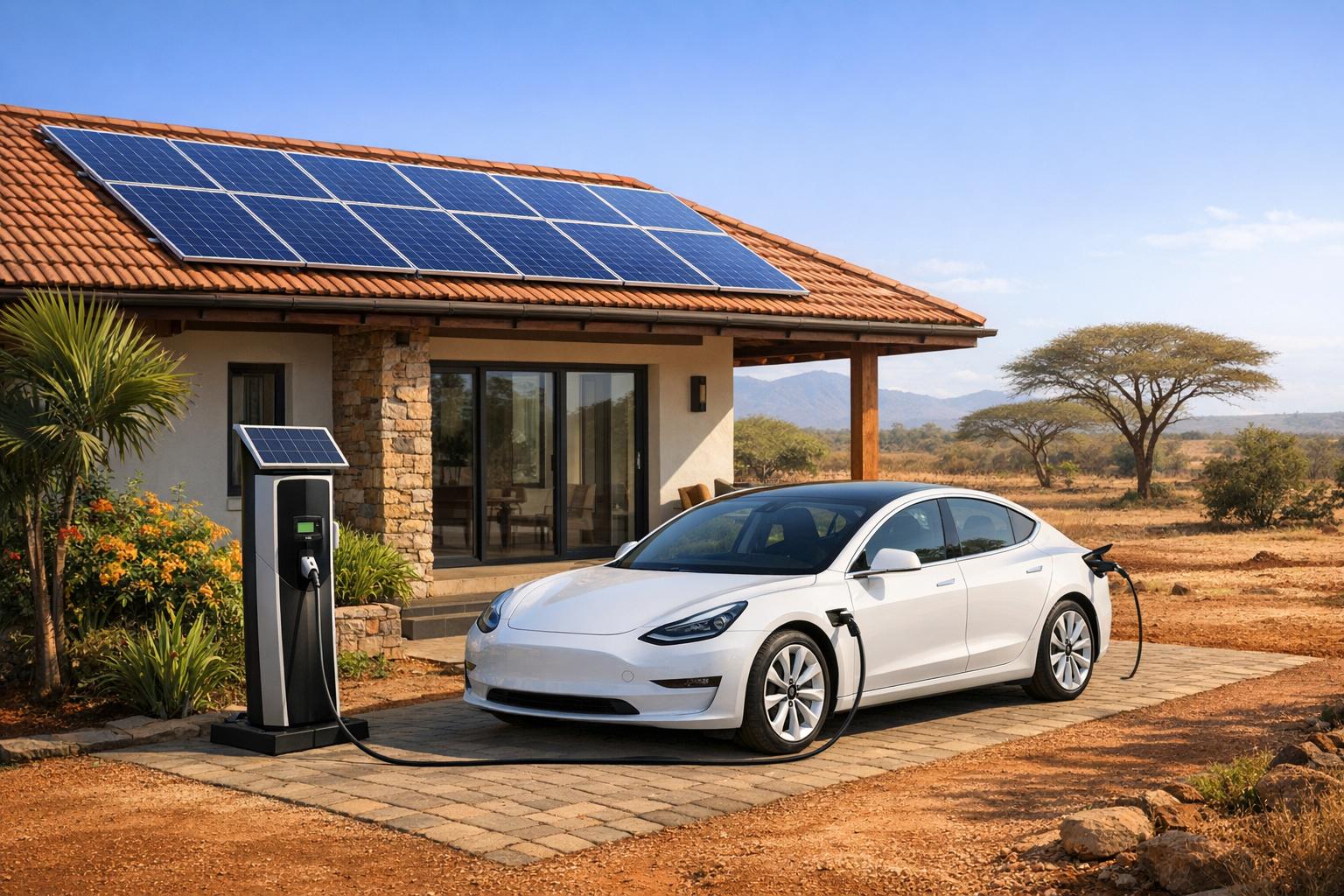 Charging EVs With Solar at Home in Africa: Practical Guide