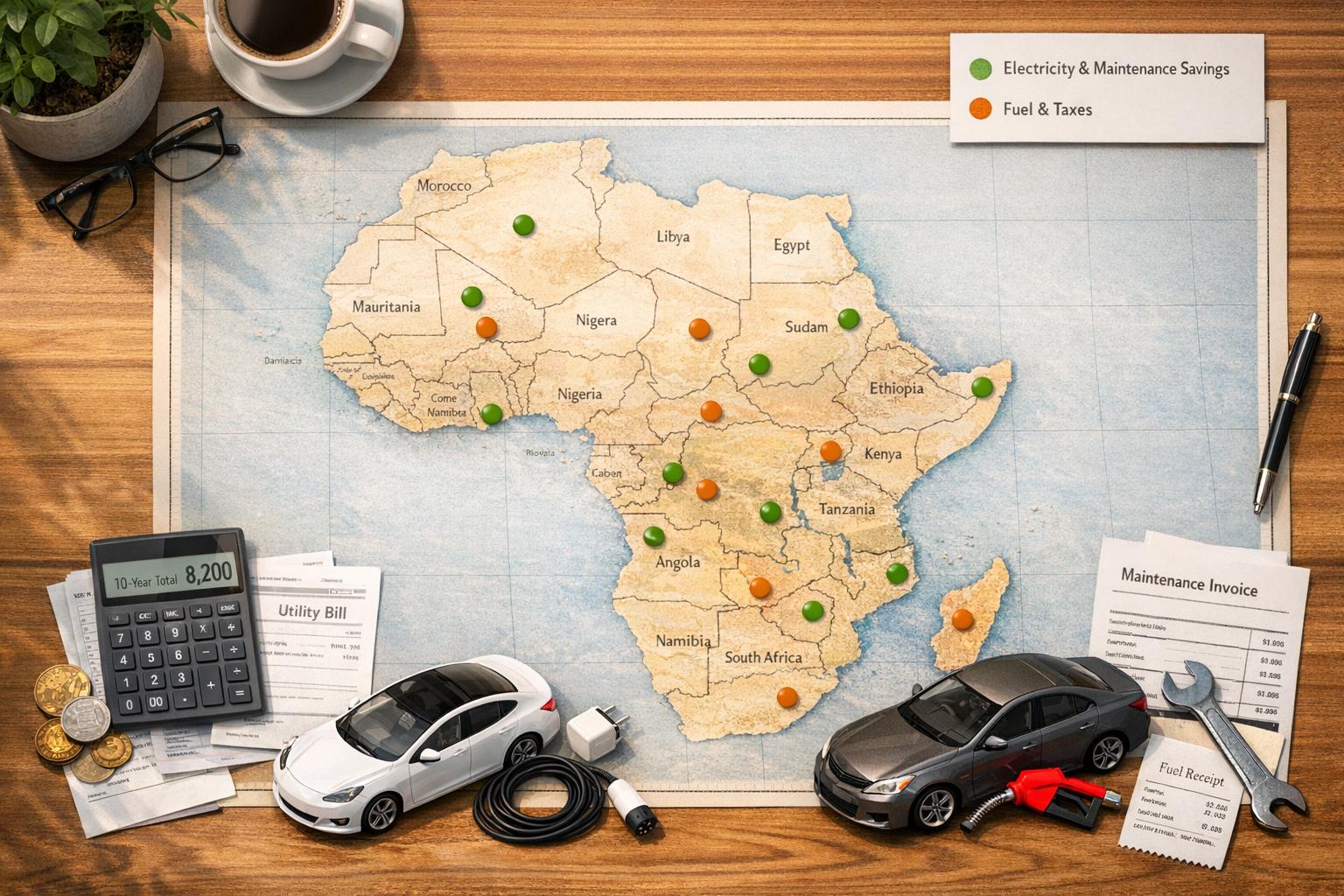 Electric vs Petrol Cars in Africa: Cost Comparison by Country
