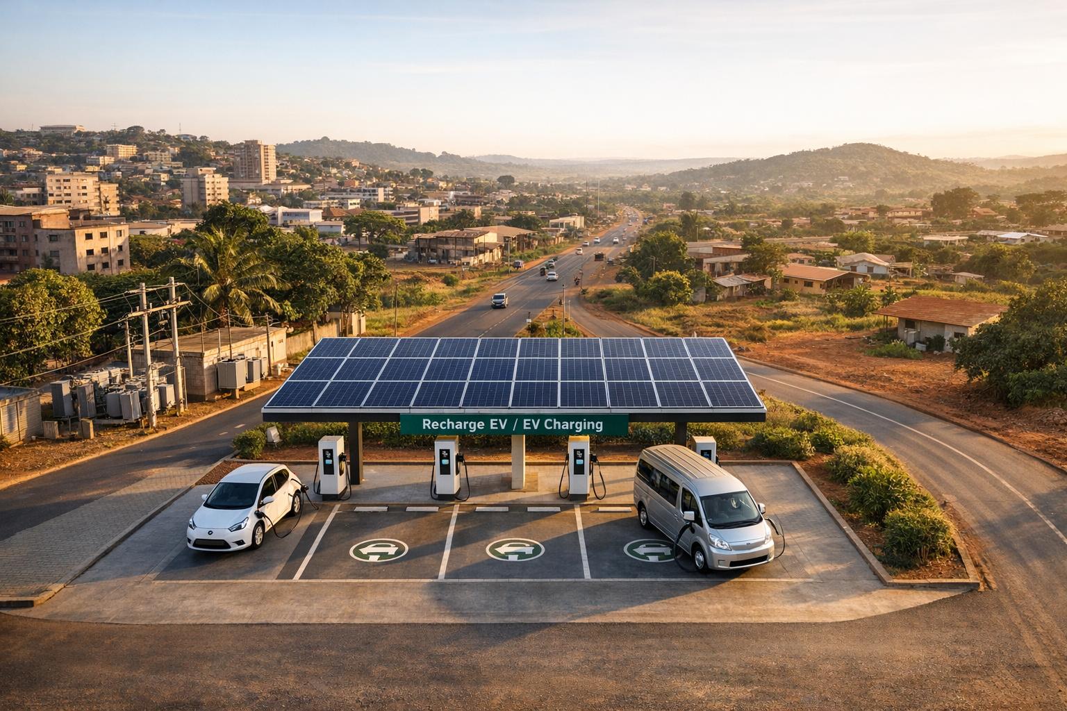 Charging Infrastructure for EVs in Cameroon: Current Status