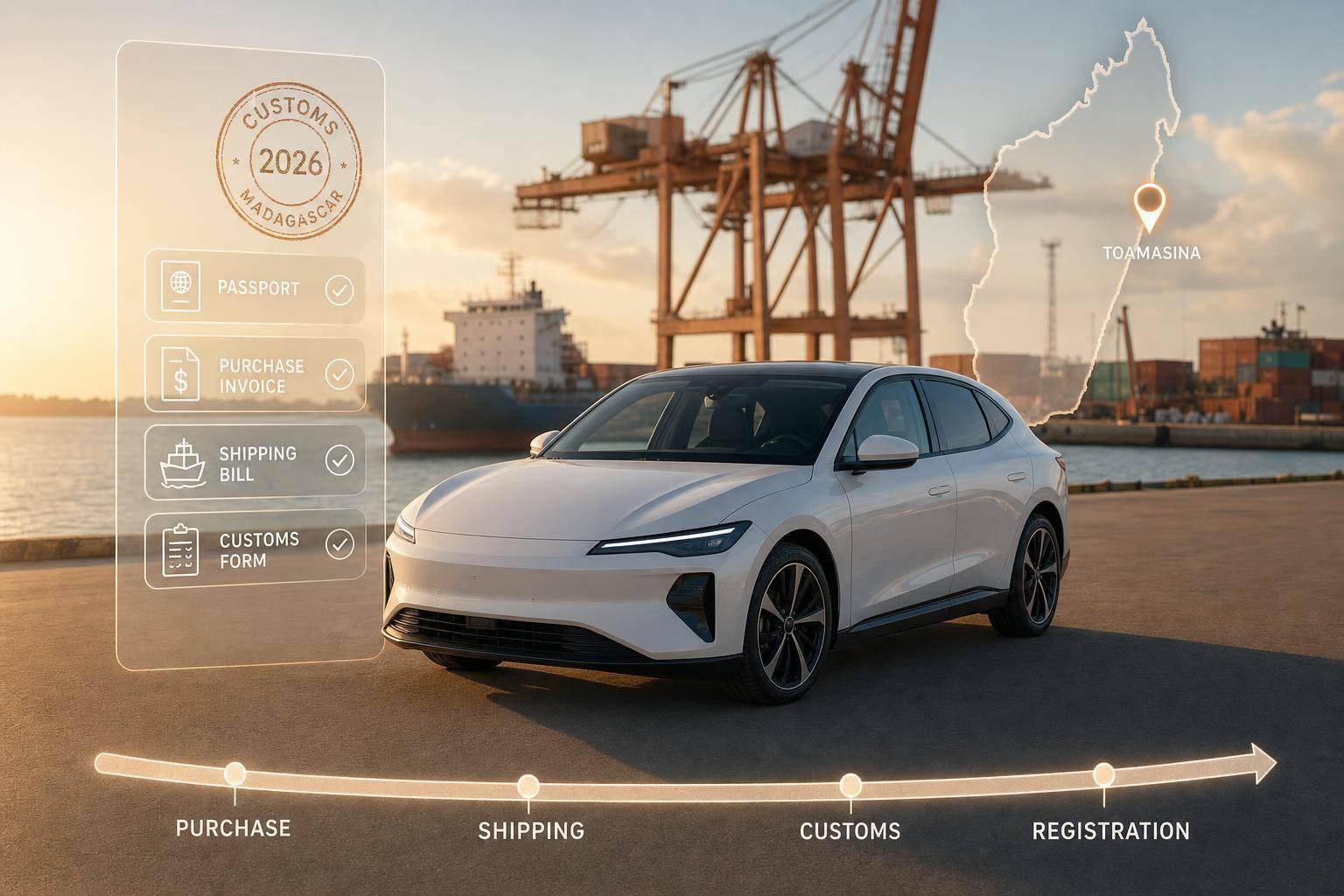 How to Import an Electric Car to Madagascar in 2026: Costs, Taxes & Requirements