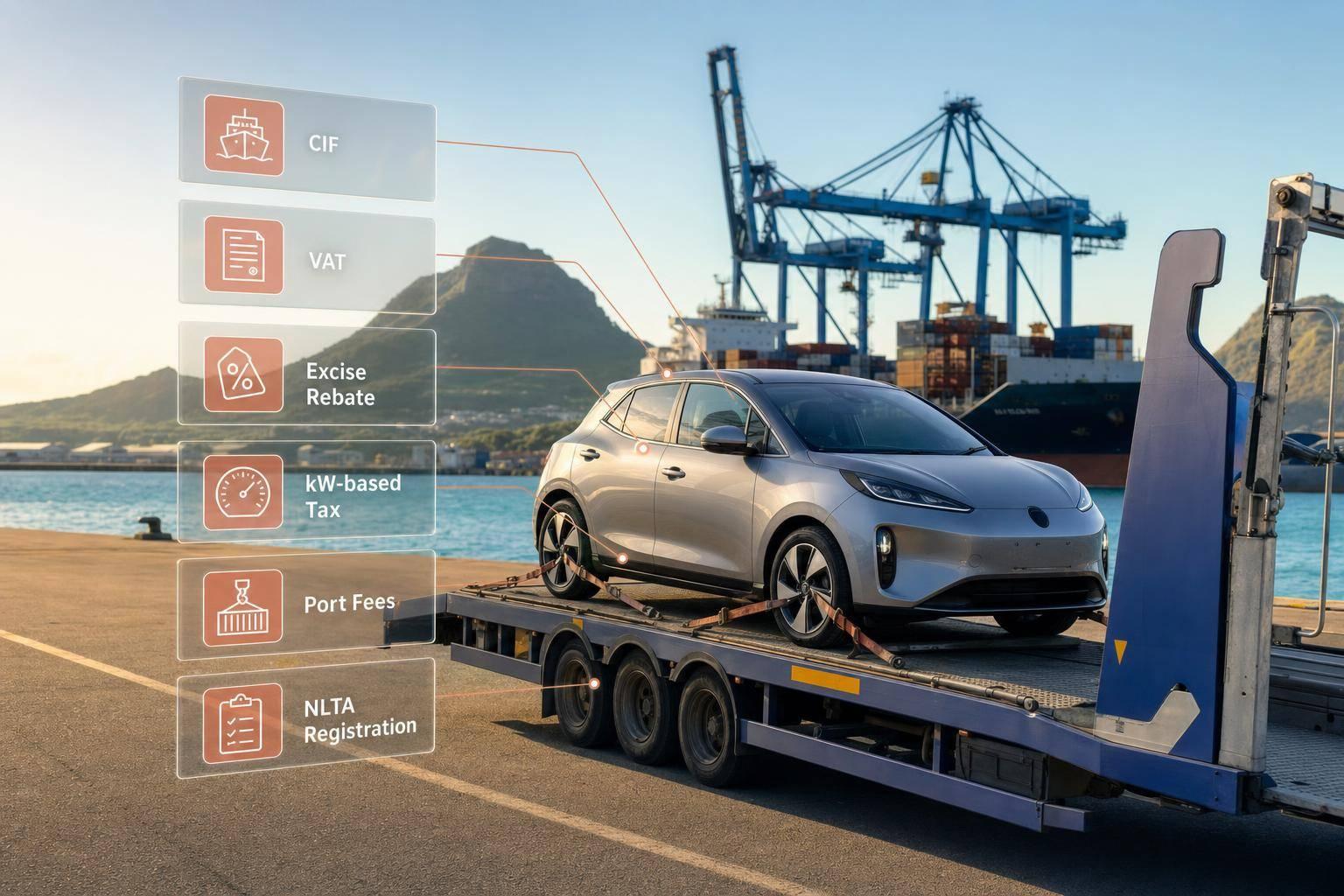 How to Import an Electric Car to Mauritius in 2026: Taxes, Incentives & Registration