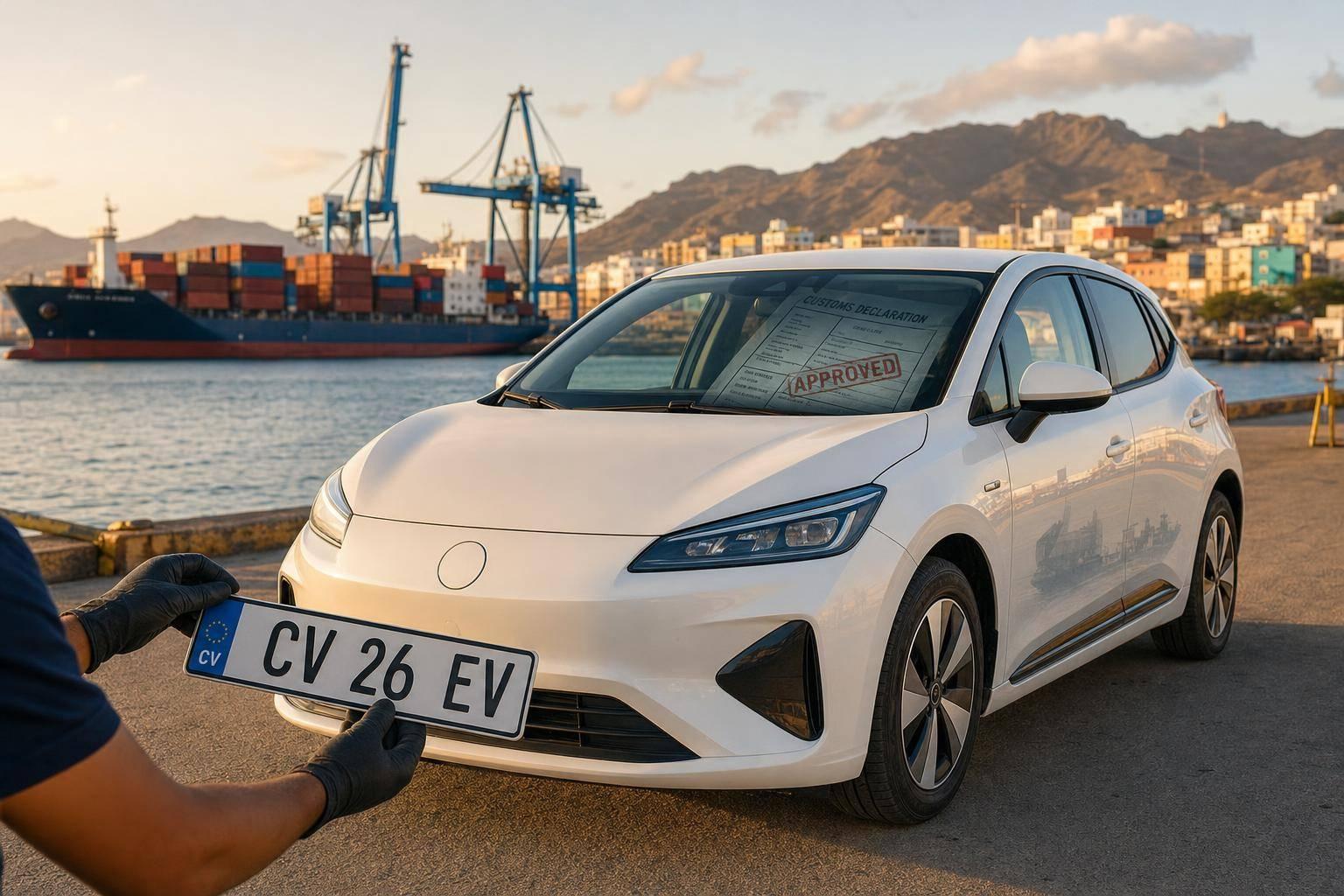 How to Import an Electric Car to Cape Verde in 2026: Taxes, Costs & Registration