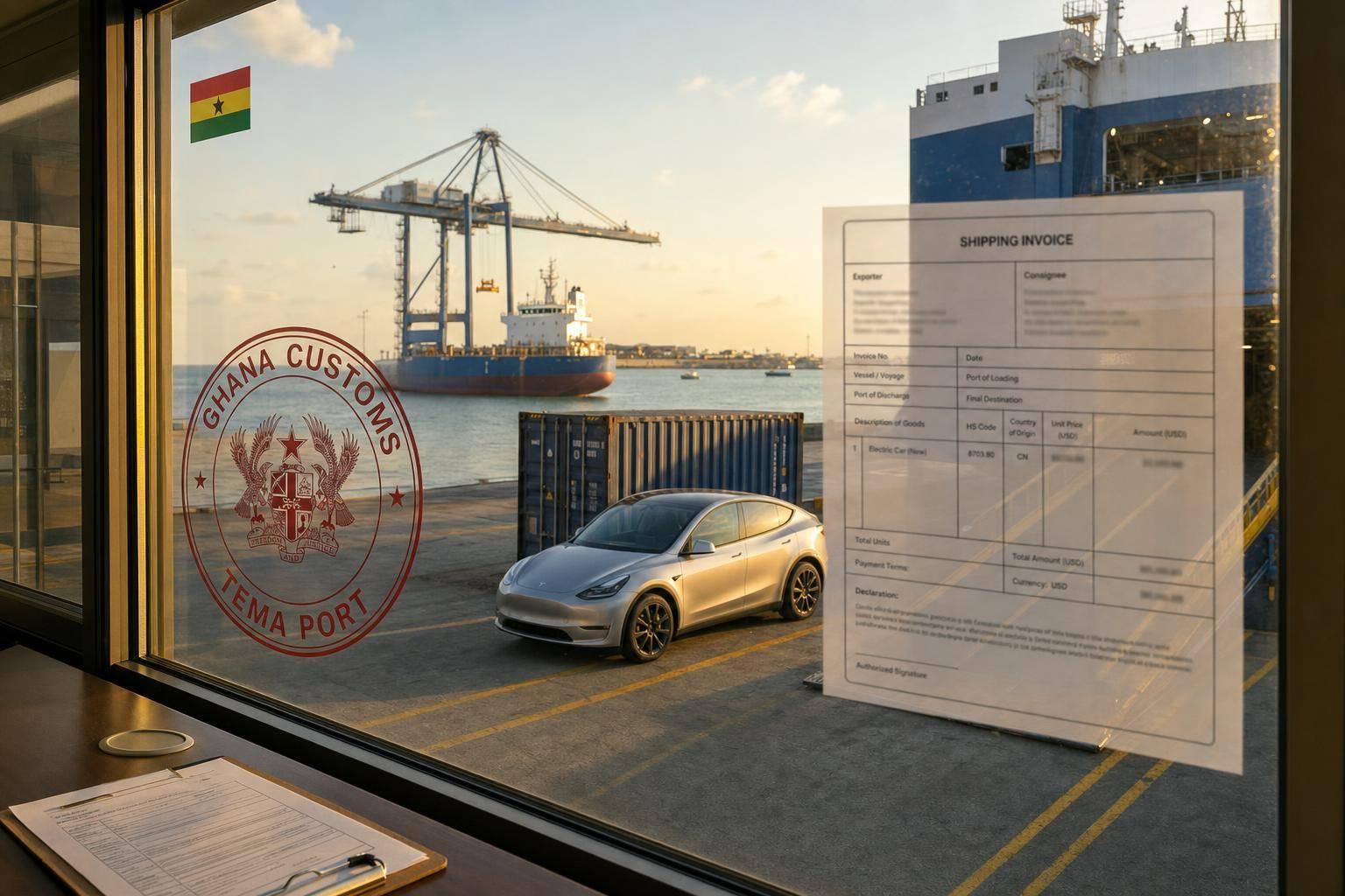 How to Import an Electric Car to Ghana in 2026: Taxes, Duties & Complete Guide