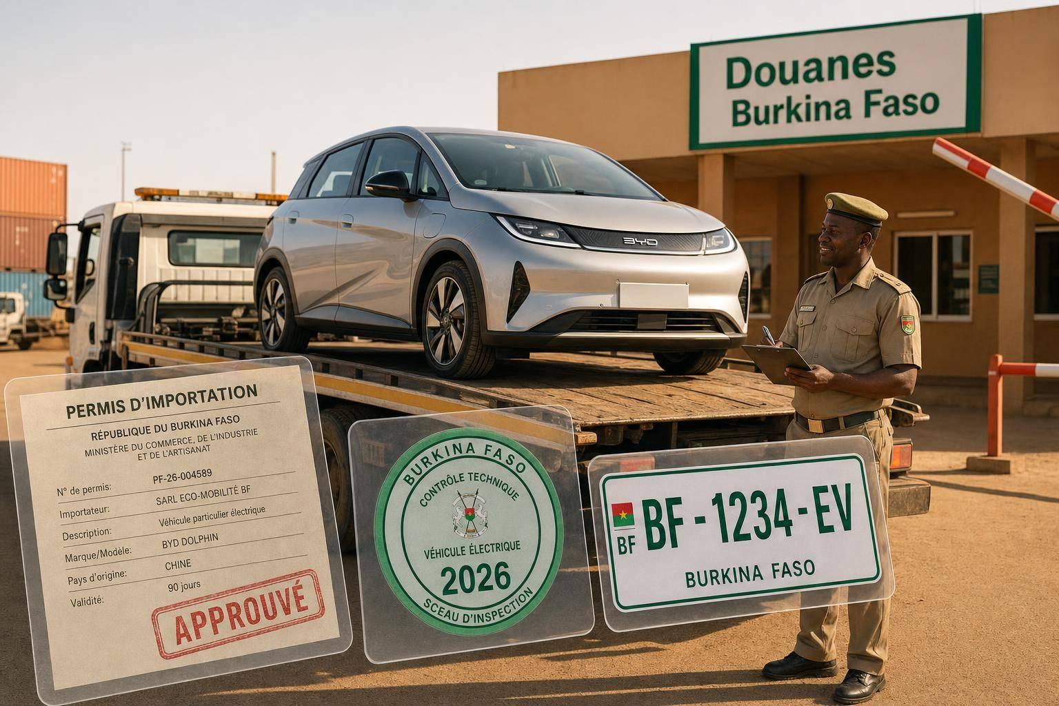 How to Import an Electric Car to Burkina Faso in 2026: Duties, Taxes & Registration