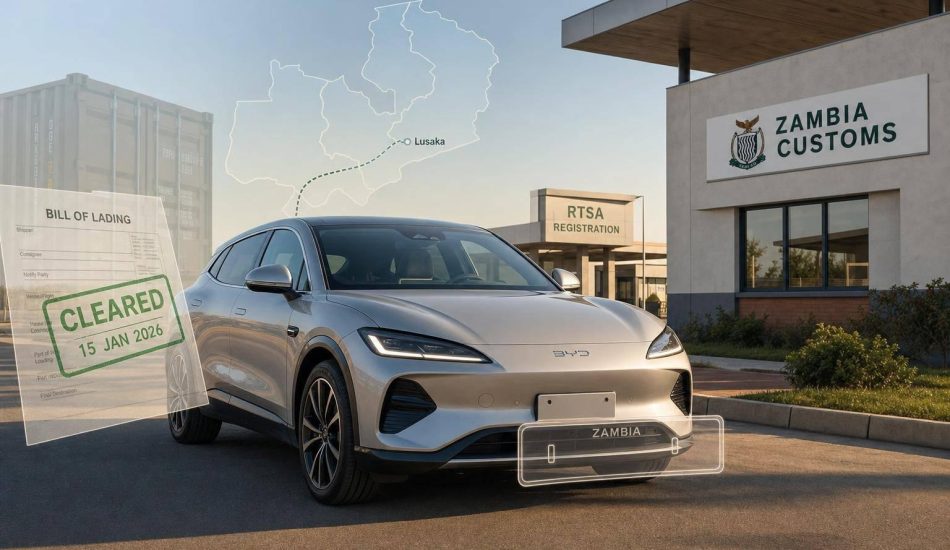 How to Import an Electric Car to Zambia in 2026: Taxes, Costs & Requirements