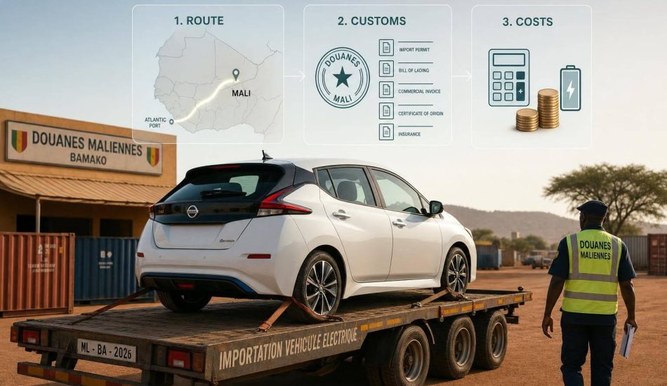 How to Import an Electric Car to Mali in 2026: Costs, Customs & Import Requirements