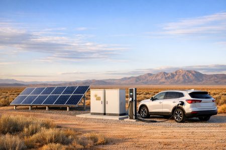How Solar EV Charging Works in Remote Areas