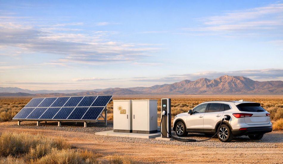 How Solar EV Charging Works in Remote Areas