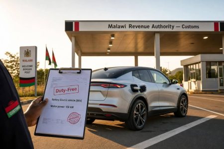 How to Import an Electric Car to Malawi in 2026: EV Import Guide, Taxes & Costs