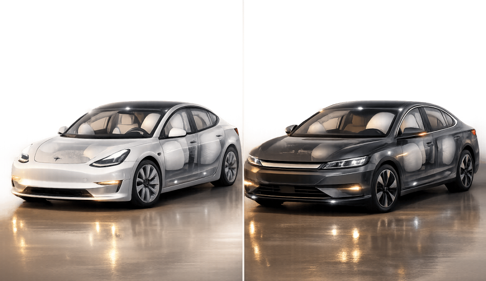 Tesla vs BYD: Safety Features Compared