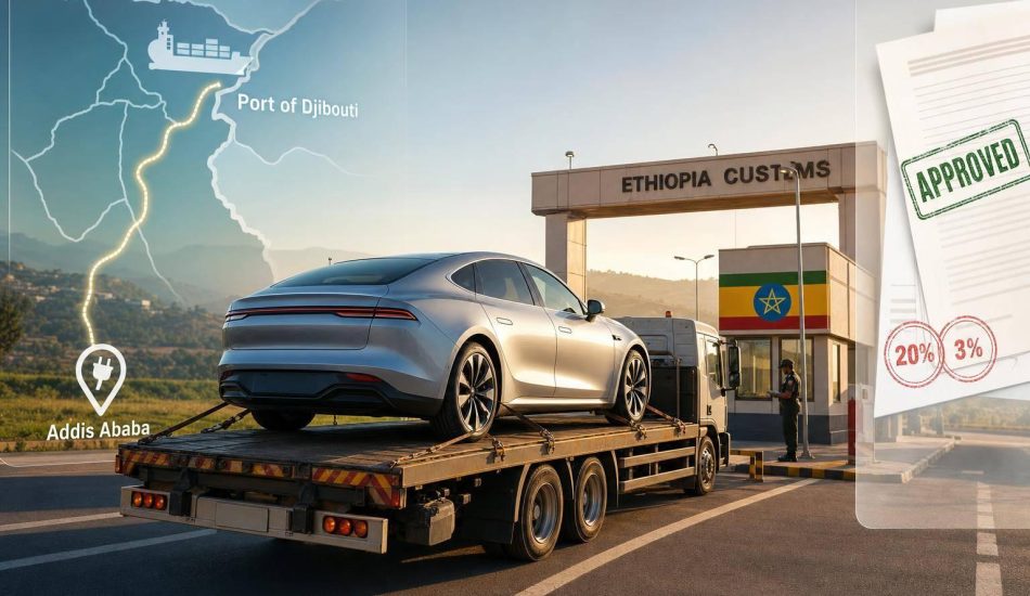 How to Import an Electric Car to Ethiopia in 2026: EV Import Rules, Taxes & Costs
