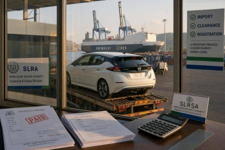 How to Import an Electric Car to Sierra Leone in 2026: Costs, Duties & Registration