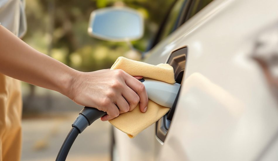 How to Clean EV Charging Ports Safely