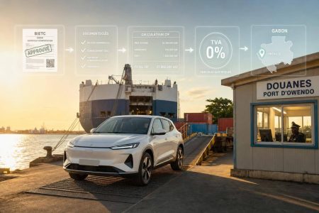 How to Import an Electric Car to Gabon in 2026: Customs Duties, Costs & Requirements