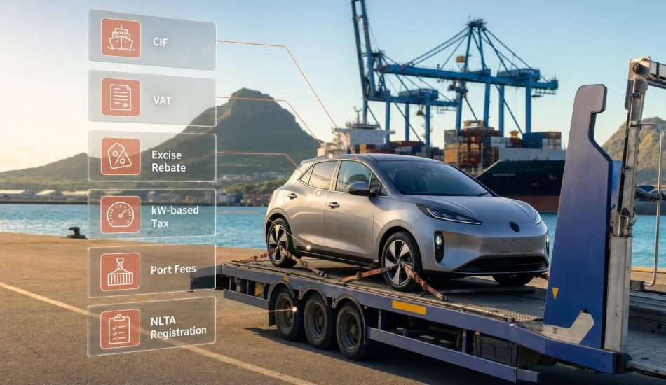 How to Import an Electric Car to Mauritius in 2026: Taxes, Incentives & Registration