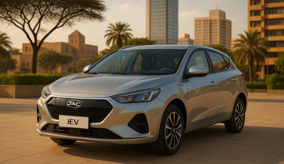 Buy a JAC iEV or e-JS Series EV in Africa with EV24.africa