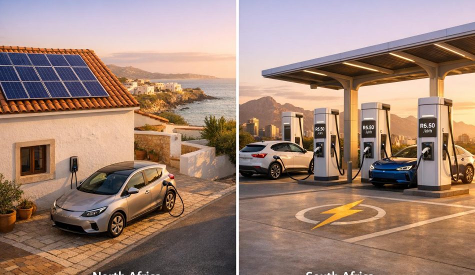 North vs. South Africa: EV Charging Cost Comparison