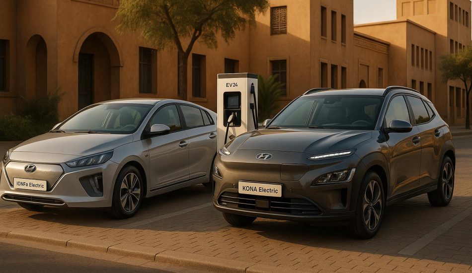 Buy a Hyundai Ioniq or Kona Electric in Africa with EV24.africa