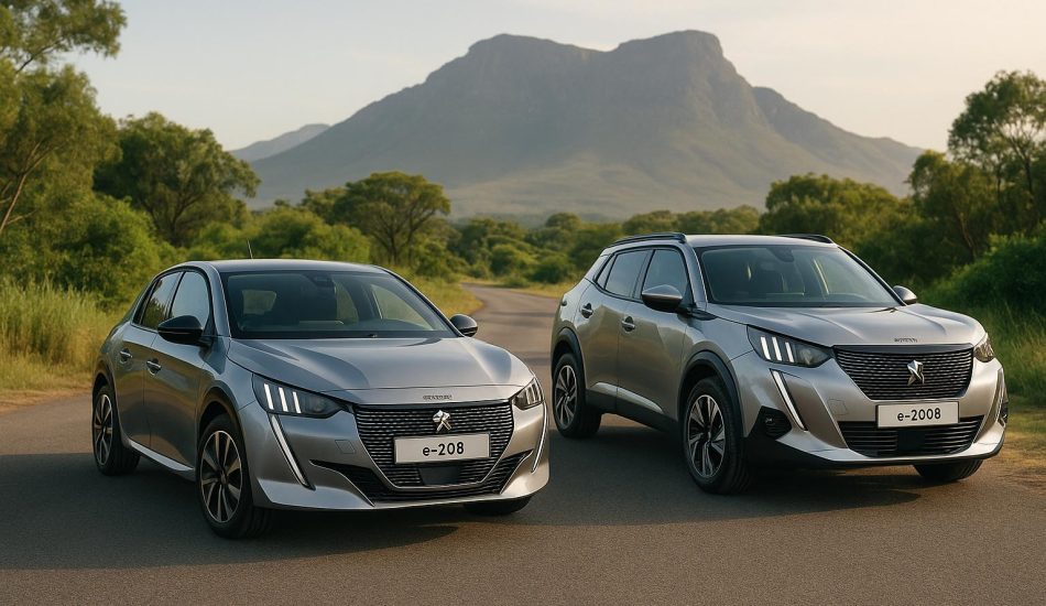 Buy a Peugeot e-208 or e-2008 in Africa on EV24.africa