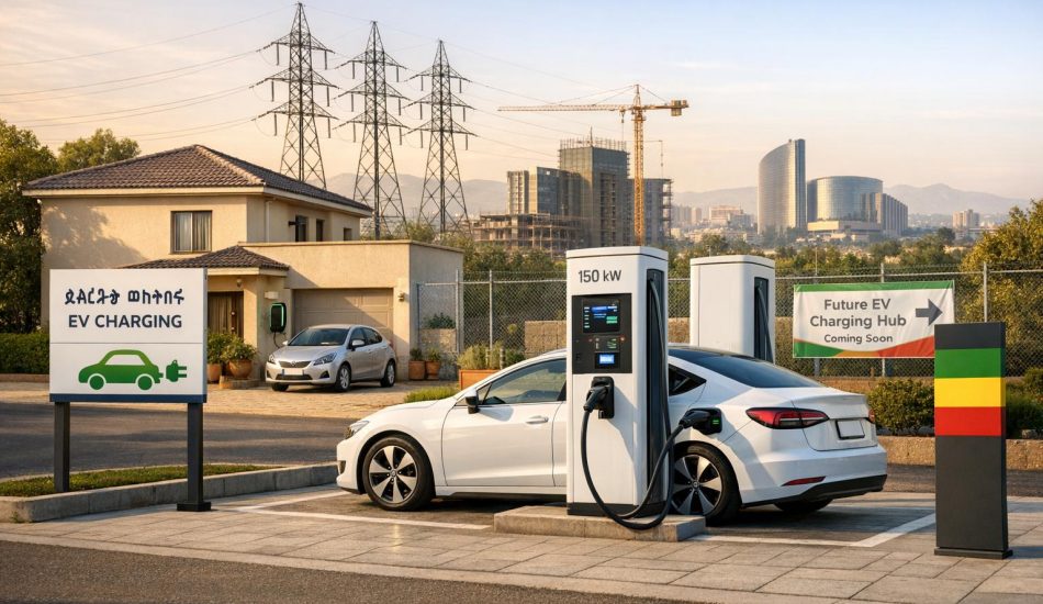 Charging an Electric Car in Addis Ababa: What Exists Today